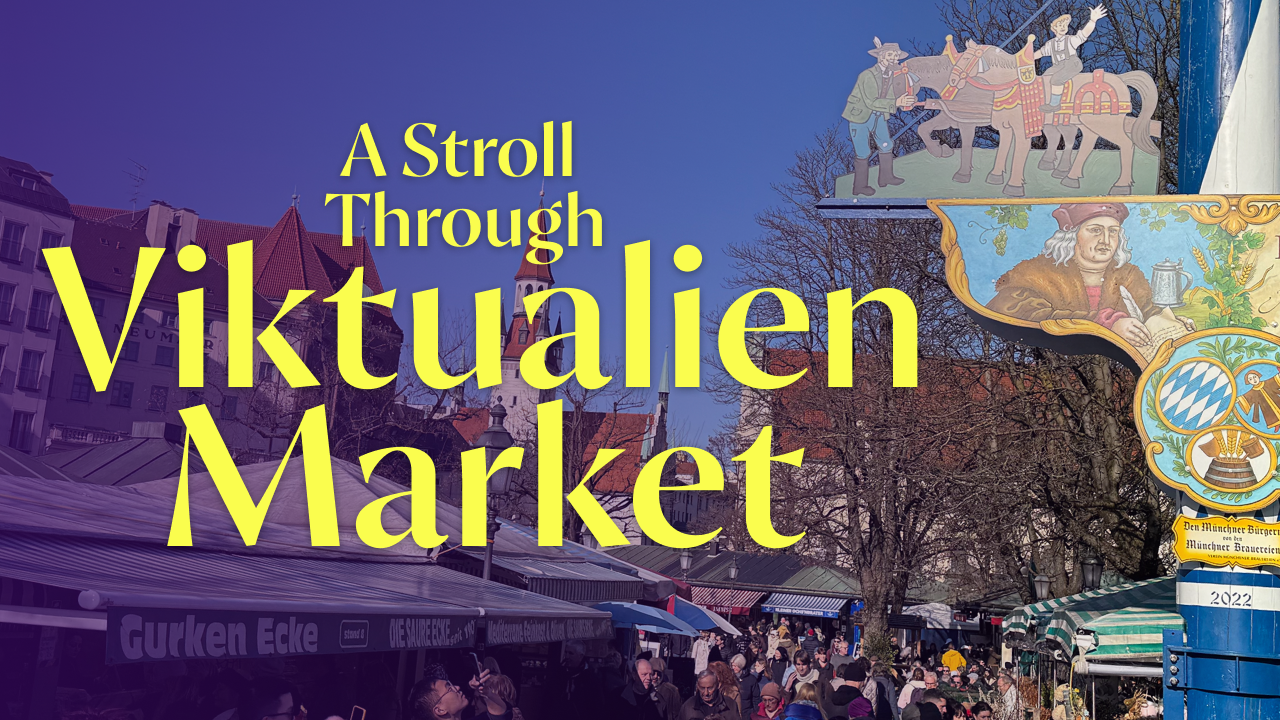 Load video: Viktualienmarkt to Munich&#39;s Gay Quarter: A Leisurely Stroll